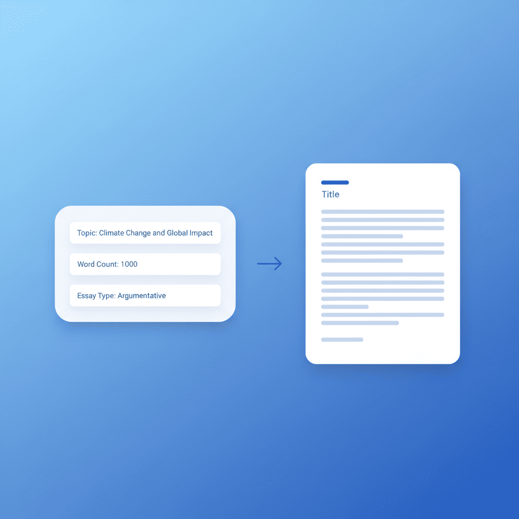 AI Essay Writer